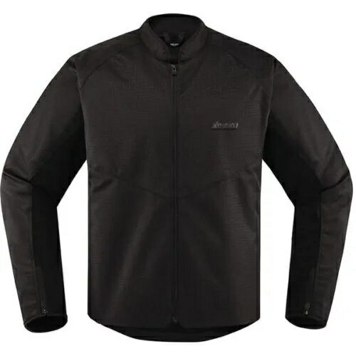  աꥬ ٥ ƥ 㥱å - ƥ륹 ֥å Icon Hooligan Vented Textile Jacket - Stealth Black, All Sizes