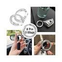 キラキララインストーン O リングスプリングラウンドカラビナスナップクリップバックルハンドバッグ用 Bling Rhinestone O Rings Sprin...