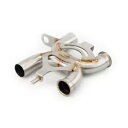 オートバイの排気マフラーリンクパイプトライアンフスピードツイン 900/1200 Motorcycle Exhaust Muffler Link Pipe For Triumph Speed Twin 900 / 1200(2)
