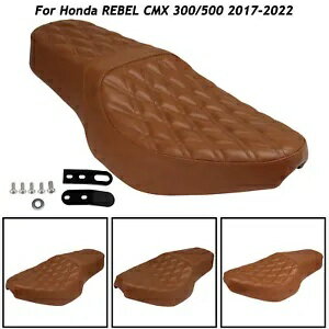 ブラウン交換用ダブルシートクッション ホンダレベルCMX 300 500 2017-2022用 Brown Replacement Double Seat Cushion For Honda REBEL CMX 300 500 2017-2022(2)