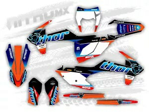 NitroMX グラフィックキット KTM EXC EXC-F XC-W 125 250 350 450 500 2017 2018 2019用 NitroMX Graphic Kit for KTM EXC EXC-F XC-W 125 250 350 450 500 2017 2018 2019
