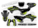 グラフィックキットはホンダ CRF 250 R CRF 250R 2022 2023 2024 FLUO/NEON デカールに適合します。 Graphics Kit fits Honda CRF 250 R CRF 250R 2022 2023 2024 FLUO/NEON Decals(2)