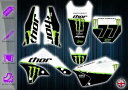 KAWASAKI KXF450 ステッカー - KXF450 グラフィックス キット KXF450 デカール - グラフィックス キット KXF KAWASAKI KXF450 STICKERS - KXF450 GRAPHICS KIT KXF450 DECALS - GRAPHICS KIT KXF(2)