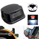 スモークリアライトレンズ LED テールライトはハーレーエレクトラグライドロードキングダイナに適合します Smoke Rear Light Lens LED Taillight Fits Harley Electra Glide Road King Dyna