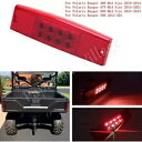 リアブレーキストップテールライトランプレッド ポラリスレンジャー570ミッドサイズ2014-2021に適合 Rear Brake Stop Tail Light Lamp Red Fits Polaris Ranger 570 Mid Size 2014-2021