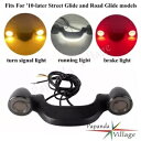 リア LED 弾丸ターンシグナルライトランニングブレーキテール Lmap ロードキンググライド用 Rear LED Bullet Turn Signal Light Running Brake Tail Lmap For Road King Glide