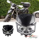 ブラックエンデューロヘッドライト Kawasaki KLX250 250S 250SF D-Tracker X 250 2009-2019 Black Enduro Headlight For Kawasaki KLX250 250S 250SF D-Tracker X 250 2009-2019