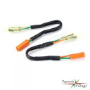 ターンシグナルアダプタープラグ配線ハーネスコネクタ Kawasaki ER-6N Z800 Z750R Turn Signal Adapter Plug Wiring Harness Connectors For Kawasaki ER-6N Z800 Z750R