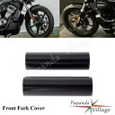 アルミブラックフロントフォークガードカバープロテクターハーレーナイトスター975 22-23用 Aluminum Black Front Fork Guards Cover Protector For Harley Nightster 975 22-23
