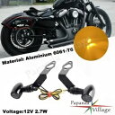 E13 LED ブレットターンシグナルランプ ブラックブラケット付き ハーレーナイトスター RH975 22-23用 E13 LED Bullet Turn Signal Lamp w/Black Bracket For Harley Nightster RH975 22-23