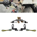 ミニ LED F&R ターンシグナルライト スポーツスター S 1250 用マウントブラケットワイヤーアダプター付き Mini LED F&R Turn Signal Light w/Mount Bracket Wire Adapter For Sportster S 1250