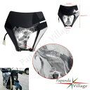 ユニバーサルオートバイヘッドライトフェアリングヘッドランプブラックはEXC XC-W SXC-W SX 690に適合します Universal Motorcycle Headlight Fairing Headlamp Black Fits EXC XC-W SXC-W SX 690