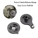 イージーレバープルパワークラッチランプキット ハーレーダイナソフテイルツーリング 1987-2022用 Easy Lever Pull Power Clutch Ramp Kit For Harley Dyna Softail Touring 1987-2022