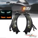 フロントターンシグナルライト ハーレーロードグライド FLTRX 用ホワイト DRL ランニングランプ付き Front Turn Signal Light w/White DRL Running Lamp For Harley Road Glide FLTRX