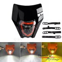 オフロードフロント LED ヘッドライトヘッドランプ DRL ハイ/ロー EXC XCW 690 エンデューロ 250 350 F Off-Road Front LED Headlight Headlamp DRL Hi/Lo For EXC XCW 690 Enduro 250 350 F