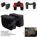 オートバイサドルバッグ左右荷物バッグハーレーソフテイルスポーツスター XL883 に適合 Motorcycle Saddlebag Left&Right Luggage Bag Fits Harley Softail Sportster XL883
