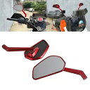 2X 左&右バックミラーサイドミラーハーレーツーリングカワサキヤマハ BMW R18 2X Left&Right Rearview Side Mirrors For Harley Touring Kawasaki Yamaha BMW R18