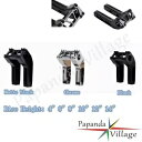 4インチ-14インチ クラブスタイル トールハンドルバー プルバックライザー ハーレーFXFBS FLFB FLFBSに適合 4"-14" Club Style Tall Handlebar Pullback Riser Fits Harley FXFBS FLFB FLFBS