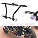 オートバイ高速道路エンジンガードクラッシュバーハーレーソフテイルストリートボブ FXBB Motorcycle Highway Engine Guard Crash Bar For Harley Softail Street Bob FXBB