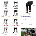クラブ スタイル ハンドルバー 6" + 1" ライザー ストレート ハンドルバー ダイナ ストリート ボブに適合 Club Style Handlebar 6" + 1" Riser Straight Handlebar Fits Dyna Street bob