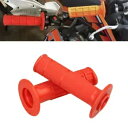 7/8 "ハンドルバースロットルレッドハンドグリップカバーユニバーサルホンダヤマハスズキ 7/8" Handlebar Throttle Red Hand Grips Cover Universal For Honda Yamaha Suzuki