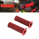 ユニバーサルレッドハンドグリップカバープロテクター 25/28 ミリメートルバードゥカティヤマハホンダ CBR 用 Universal Red Hand Grips Cover Protector For 25/28MM Bar Ducati Yamaha Honda CBR