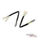 2 個ターンシグナル配線プラグフロントリアアダプターヤマハ YZF-R6 2003-2014 2Pcs Turn Signal Wiring Plug Front Rear Adapter For Yamaha YZF-R6 2003-2014
