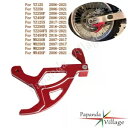 リアブレーキディスクキャリパーガードカバー レッド ヤマハ WR250R WR250X 2007-2017 に適合 Rear Brake Disc Caliper Guard Cover Red Fits Yamaha WR250R WR250X 2007-2017