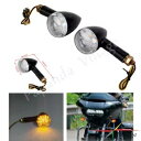 オートバイ LED ターンシグナルライトインジケーターウインカーランプはヤマハスズキに適合 Motorcycle LED Turn Signal Light Indicator Blinker Lamp Fits Yamaha Suzuki