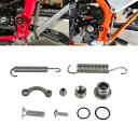 スチールキックスタンドサイドスタンドスプリングボトルキット SX EXC-F XC-F XCW XCF-W 350 500用 Steel Kickstand Side Stand Springs Botls Kit For SX EXC-F XC-F XCW XCF-W 350 500