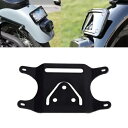 アルミリアナンバープレートブラケットキットハーレーロードキング FLHRC 2009-13 ダイナ用 Aluminum Rear Number Plate Bracket Kit For Harley Road King FLHRC 2009-13 Dyna