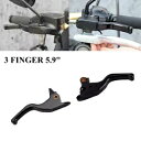 ブラック 5.9 インチ CNC ハンドブレーキ クラッチ レバー ハーレー ソフテイル ヘリテージ クラシック 114 用 Black 5.9" CNC Hand Brake Clutch Lever For Harley Softail Heritage Classic 114