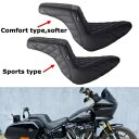 ハーレーローライダー FXLRS FXLRST スポーツグライド 2018-2024 クラブスタイルゲルパッドシート For Harley Low Rider FXLRS FXLRST Sport Glide 2018-2024 Club Style Gel Pad Seat