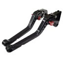 ロング ブラック クラッチ & ブレーキ レバー - Triumph Speed Triple R 2016-2018 Long Black Clutch & Brake Levers - Triumph Speed Triple R 2016-2018
