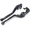 ロング ブラック クラッチ & ブレーキ レバー - ヤマハ YZF-R7 2021-2024 Long Black Clutch & Brake Levers - Yamaha YZF-R7 2021-2024