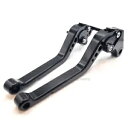 ホンダ CB125R 2019-2024 用ロング ブラック クラッチ & ブレーキ レバー Long Black Clutch & Brake Levers For Honda CB125R 2019-2024