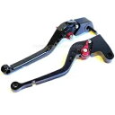 ロング ブラック クラッチ & ブレーキ レバー トライアンフ スピード トリプル R 2012-2015 Long Black Clutch & Brake Lever Triumph Speed Triple R 2012-2015