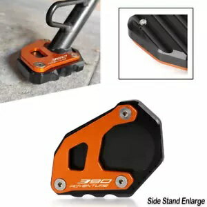 390 ɥ٥㡼ɥɳĥѥåɥåɰץ졼 2020-21 For 390 Adventure Side Stand Extension Pad Kickstand Enlarger Plate 2020-21