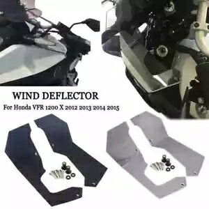 ホンダ VFR1200X サイドフロントガラスフロントガラスハンドシールドウインドディフレクター FOR Honda VFR1200X Side Windshield Windscreen Handshield Wind Deflector