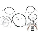 Burly ブランド - B30-1008 - 12 インチ用延長ケーブル/ブレーキ ライン キットエイプハンドルバー、 Burly Brand - B30-1...