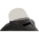 Memphis Shades 9インチ ソーラー フロントガラス ハーレー FLHT FLHX 14-22 バットウィング スタイル Memphis Shades 9" Solar Windshield Harley FLHT FLHX 14-22 Batwing Style