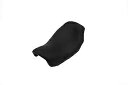 FXD ハーレーダビッドソン用ロープロファイル ブラック ビニール ソロシート by V-Twin FXD Low Profile Black Vinyl Solo Seat for Harley Davidson by V-Twin