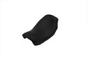 FXD ハーレーダビッドソン用ロープロファイル ブラック ビニール ソロシート by V-Twin FXD Low Profile Black Vinyl Solo Seat for Harley Davidson by V-Twin
