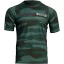 Thor Camo グリーン アシスト ジャージ - 半袖 - S - 5020-0020 Thor Camo Green Assist Jersey - Sh...