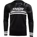 Thor ブラック 22 アシスト長袖ジャージ - XL - 5120-0190 Thor Black 22 Assist Long-Sleeve Jersey...