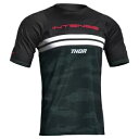 Thor ブラック/カモ インテンス アシスト デコイ ジャージ - 半袖 - M - 5020-0194 Thor Black/Camo Intense As...