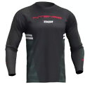 Thor ブラック/カモ インテンス アシスト バーム 長袖ジャージ - L - 5020-0225 Thor Black/Camo Intense Assis...