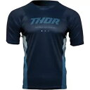 Thor ミッドナイト ブルー/ティール アシスト リアクト ジャージ - M - 5120-0182 Thor Midnight Blue/Teal Assi...