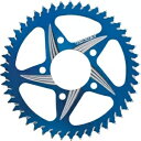 Cat5 リア アルミ スプロケット ブルー 45T 530 ボルテックス 251ZB-45 Cat5 Rear Aluminum Sprocket Blue 45T 530 Vortex 251ZB-45(2)