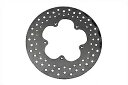 11-1/2 インチ フロント ブレーキ ディスク クローバー リーフ スタイル ハーレーダビッドソン用 V-Twin 11-1/2" Front Brake Disc Clover Leaf Style for Harley Davidson by V-Twin
